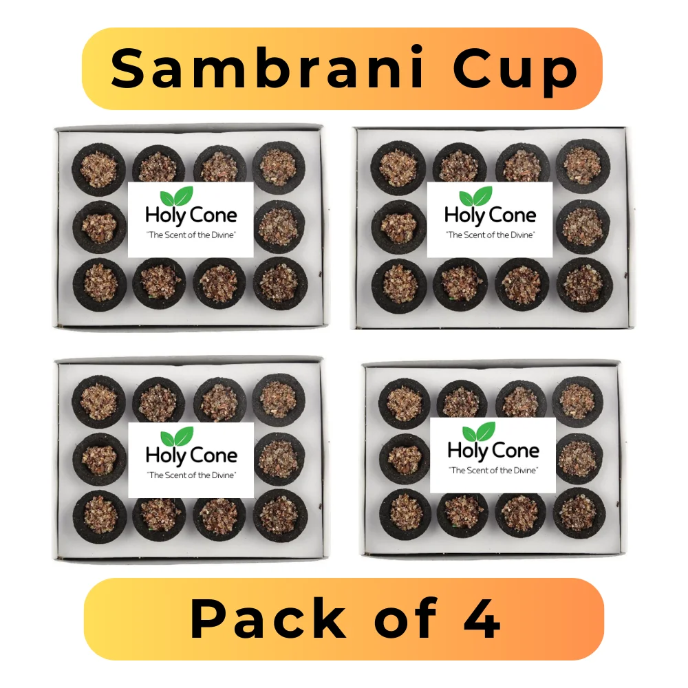 Holycone Sambrani Cups